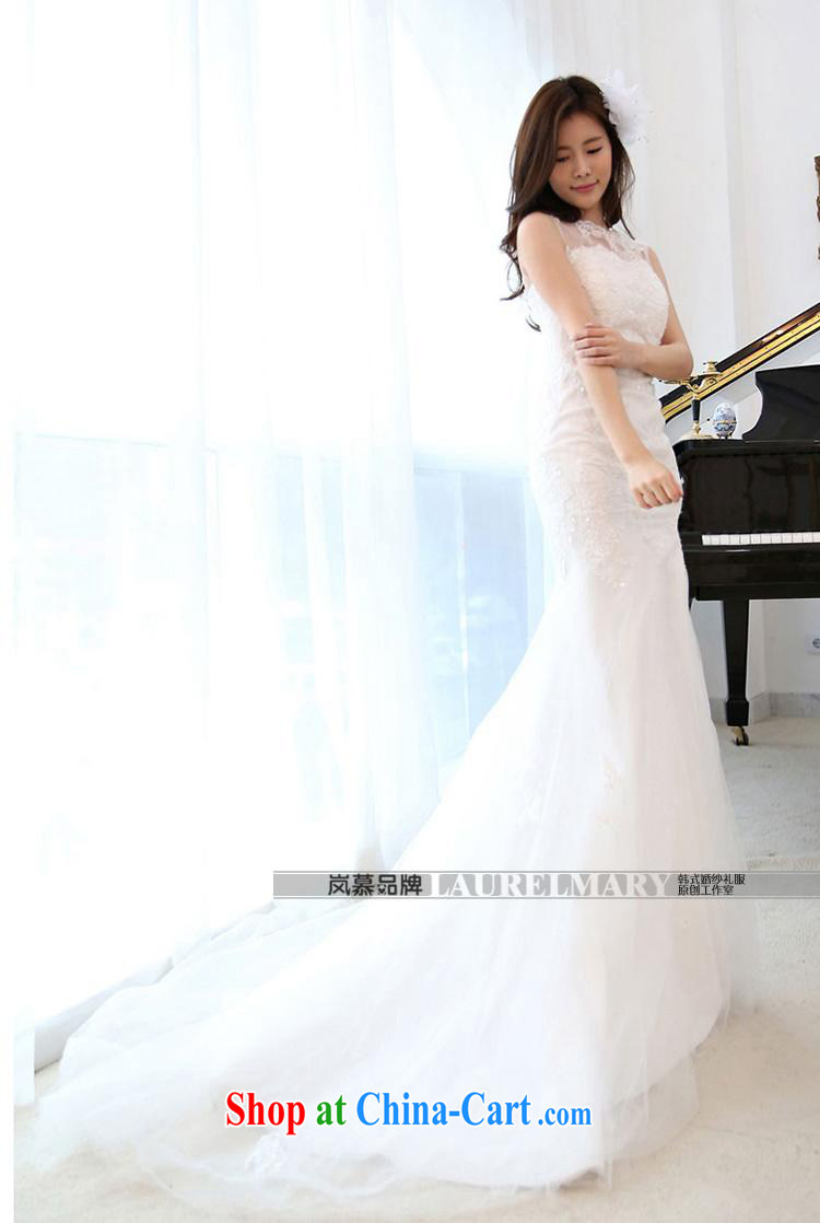 Sponsors The 2015 new Korean version design a shoulder-waist crowsfoot super sweet bridal wedding dresses ivory XL (chest 95/waist 79) pictures, price, brand platters! Elections are good character, the national distribution, so why buy now enjoy more preferential! Health