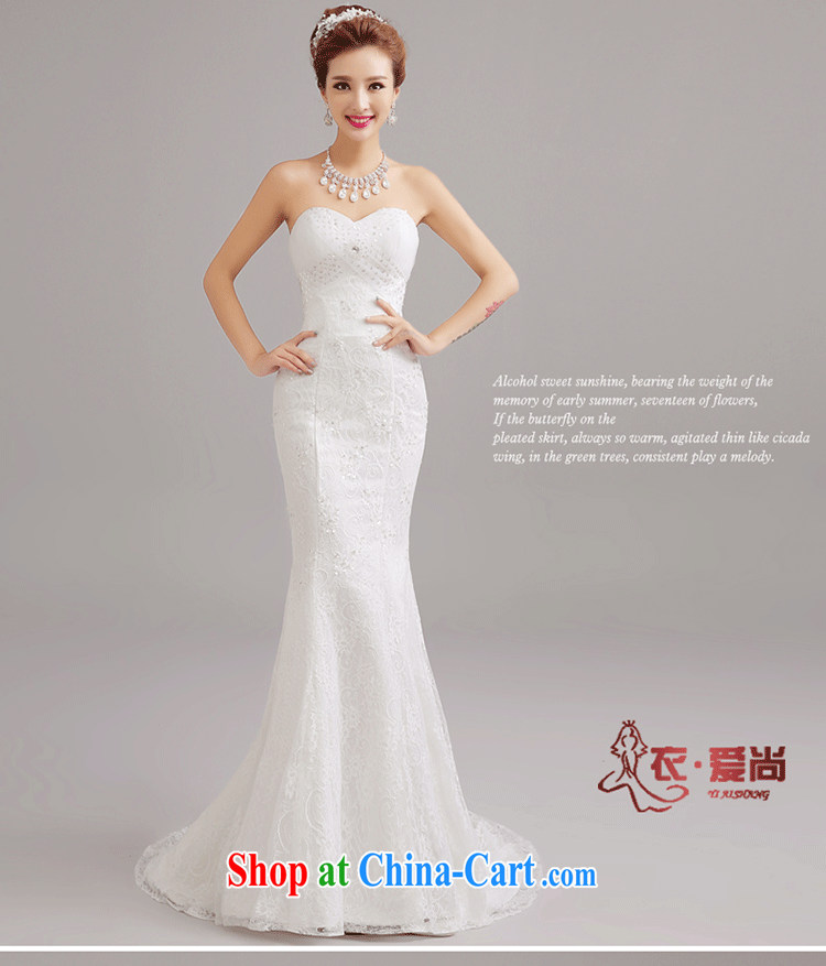 Yi love is summer 2015 new wedding dresses sexy lace bare chest crowsfoot small tail wedding trendy, marriages at Merlion video thin female wedding white to make the $30 not return pictures, price, brand platters! Elections are good character, the national distribution, so why buy now enjoy more preferential! Health