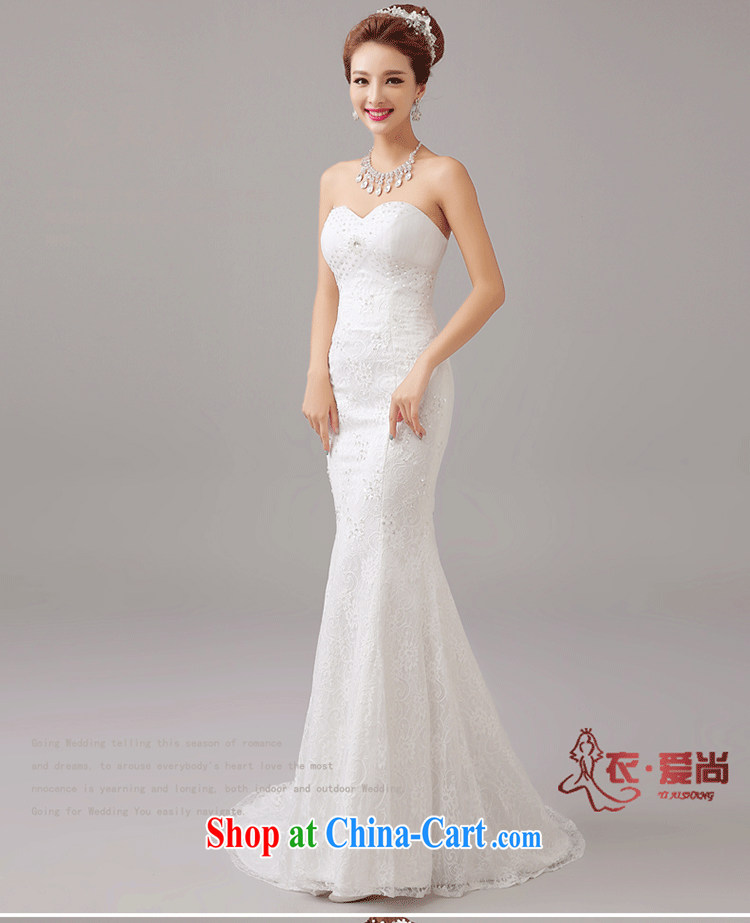 Yi love is summer 2015 new wedding dresses sexy lace bare chest crowsfoot small tail wedding trendy, marriages at Merlion video thin female wedding white to make the $30 not return pictures, price, brand platters! Elections are good character, the national distribution, so why buy now enjoy more preferential! Health