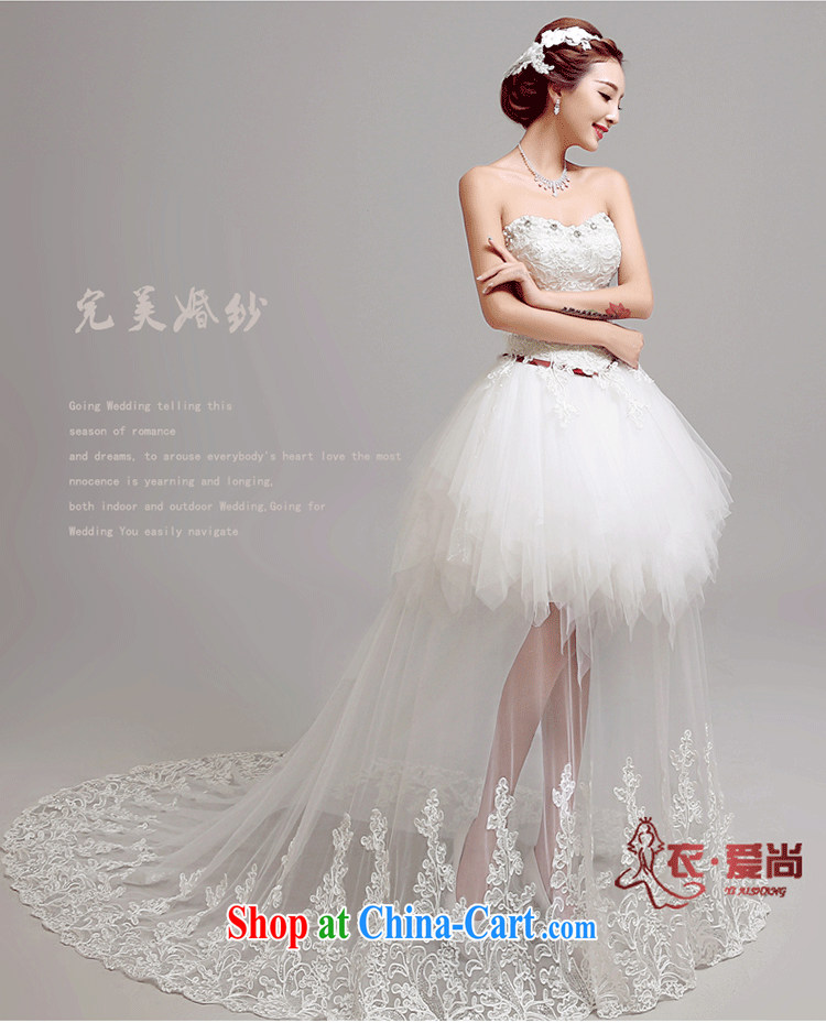 Yi love is summer 2015 new wedding dresses in Europe and wiped his chest lace-up waist wedding natural canopy tail short film floor wedding female white to make the $30 does not return pictures, price, brand platters! Elections are good character, the national distribution, so why buy now enjoy more preferential! Health