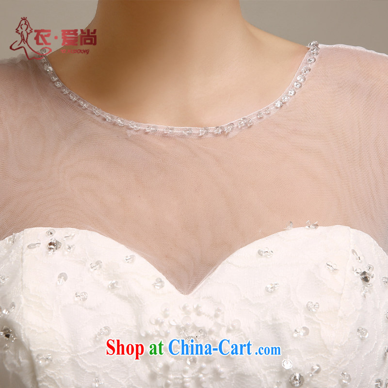 Summer 2015 new wedding dresses at Merlion package and graphics thin lace stylish bride Euro-style tail beauty wedding white to make the $30 not return clothing, love, and shopping on the Internet