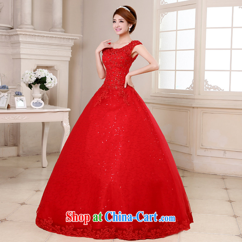Kou Connie red wedding dresses shoulders 2015 spring and summer-won a field for bridal shaggy dress with graphics Thin women 0019 red tailored final 7 days, Kou Connie (JIAONI), and, on-line shopping