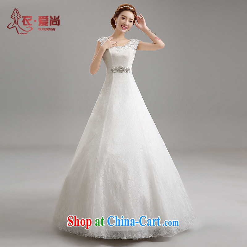 Yi is still love 2015 new spring bridal wedding dresses and stylish dual-shoulder red marriage with graphics thin lace wedding female red can be given to the 30 million not return clothing, love, and shopping on the Internet