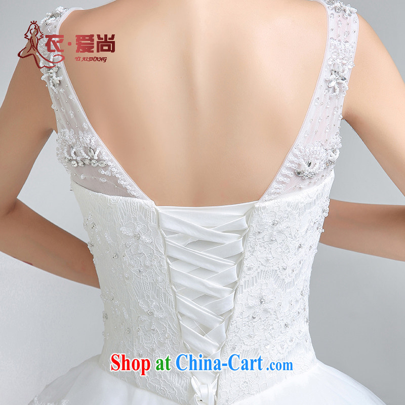 Clothing and love are summer 2015 new wedding dresses sexy shoulders with Wedding Video thin Korean fashion lace wedding dresses bride married a field shoulder wedding female white to make the $30 does not return clothing, love, and shopping on the Intern