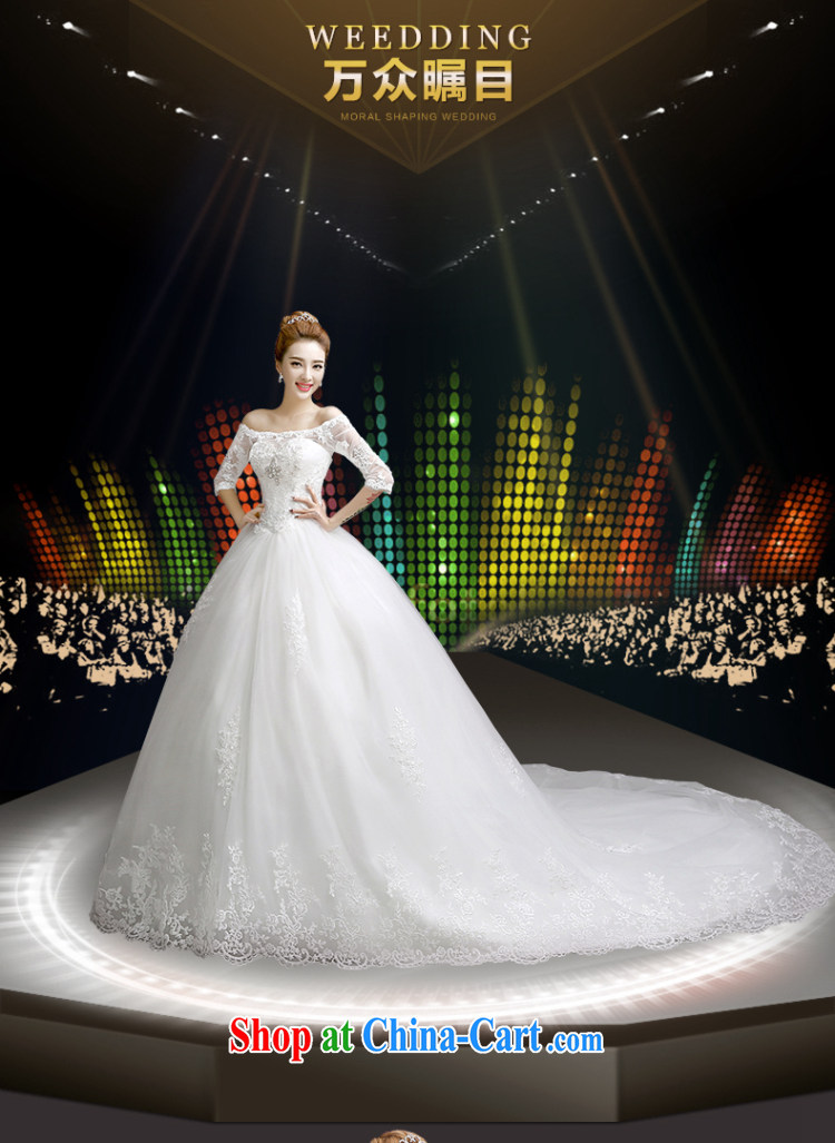 Dream of the day a shoulder, Japan, and South Korea version lace with tail wedding dresses skirt new, summer 2015 regular edition with XXL paragraph 2.3 feet waist pictures, price, brand platters! Elections are good character, the national distribution, so why buy now enjoy more preferential! Health