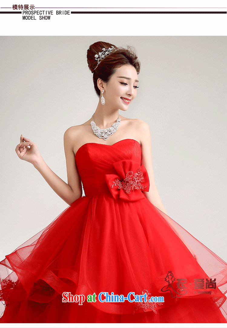 2015 new Korean-style wedding dresses, spring red high waist wiped his chest in the code with pregnant women shaggy dress red to make the $30 does not return pictures, price, brand platters! Elections are good character, the national distribution, so why buy now enjoy more preferential! Health