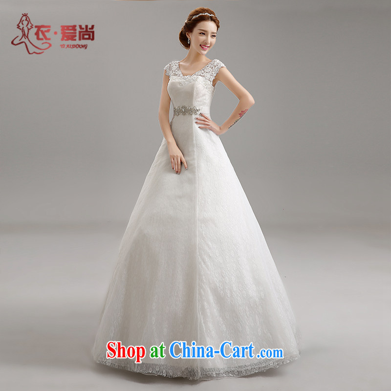 Yi love yet stylish Korean shoulders and elegant bridal with straps spring A Field dress graphics thin wedding dresses new 2015 summer white to make the $30 does not return clothing, love, and, shopping on the Internet