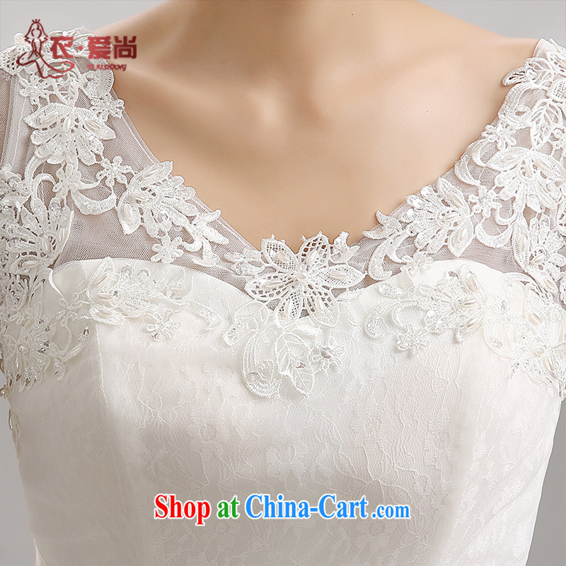 Yi love yet stylish Korean shoulders and elegant bridal with straps spring A Field dress graphics thin wedding dresses new 2015 summer white to make the $30 does not return clothing, love, and, shopping on the Internet