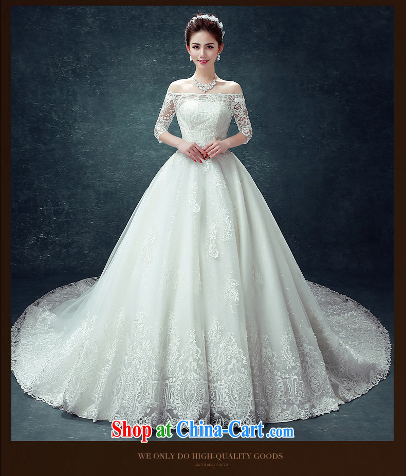 Code hang bridal wedding dresses 2015 new stylish one shoulder wedding-tail large code graphics thin Korean lace summer (large-tail, fine fabrics -- White XXXL pictures, price, brand platters! Elections are good character, the national distribution, so why buy now enjoy more preferential! Health