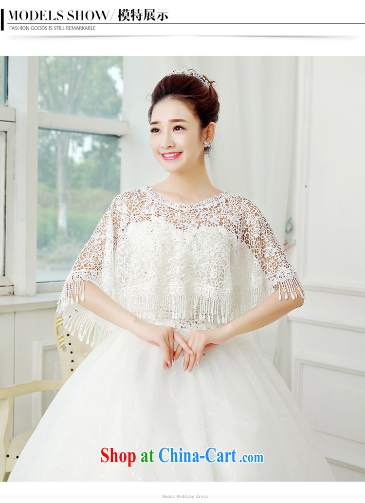 Syria Time 2015 new marriages lace shawl, Japan, and South Korea wedding accessories summer white thin, wood drilling bridesmaid dress, a small jacket white pictures, price, brand platters! Elections are good character, the national distribution, so why buy now enjoy more preferential! Health