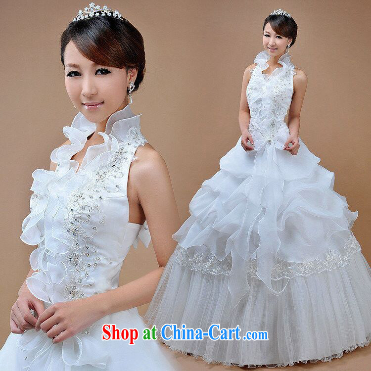 Pure bamboo yarn love 2015 new mount must also tie in with wedding dresses embroidery lace Korean-style wedding Princess sweet beauty graphics thin wedding dresses White only the US is also, XXXL pictures, price, brand platters! Elections are good character, the national distribution, so why buy now enjoy more preferential! Health