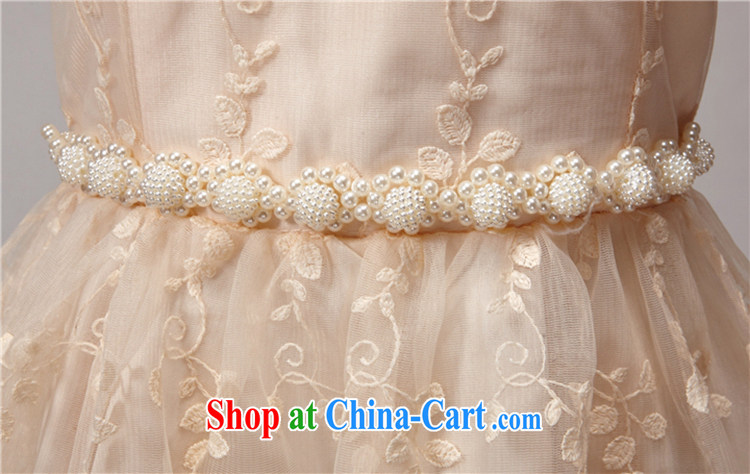 Autumn of 2015 children's new sweet language Empty Web yarn staple Pearl charm Princess dress girls summer 282 pink are code pictures, price, brand platters! Elections are good character, the national distribution, so why buy now enjoy more preferential! Health