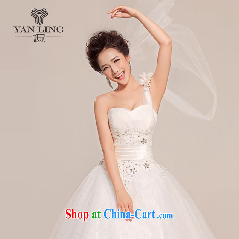 Her spirit 2015 new wedding dresses with bridal click shoulder wiped his chest wedding HS 509 white S, her spirit, and shopping on the Internet