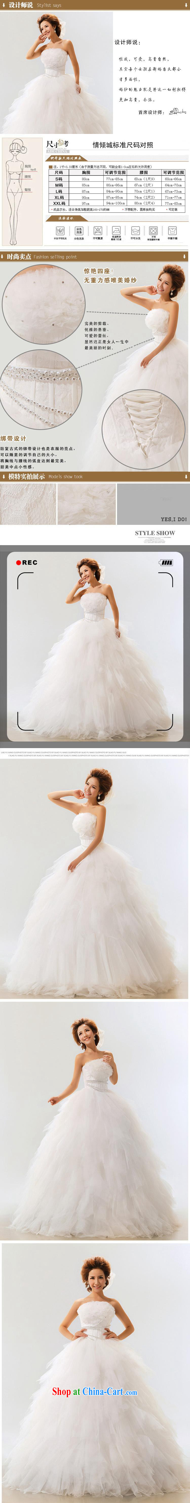 Her spirit 2015 New royal lace Korean version Mary Magdalene Chest straps Princess bride wedding Royal White S pictures, price, brand platters! Elections are good character, the national distribution, so why buy now enjoy more preferential! Health