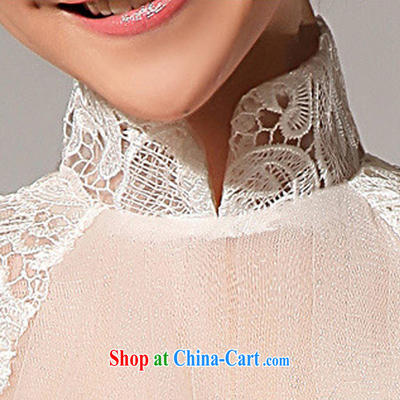 Her spirit 2015 new, New, and felt that the small crowsfoot spring and summer in the cuff collar lace-tail wedding HS 72 white S, her spirit, and shopping on the Internet