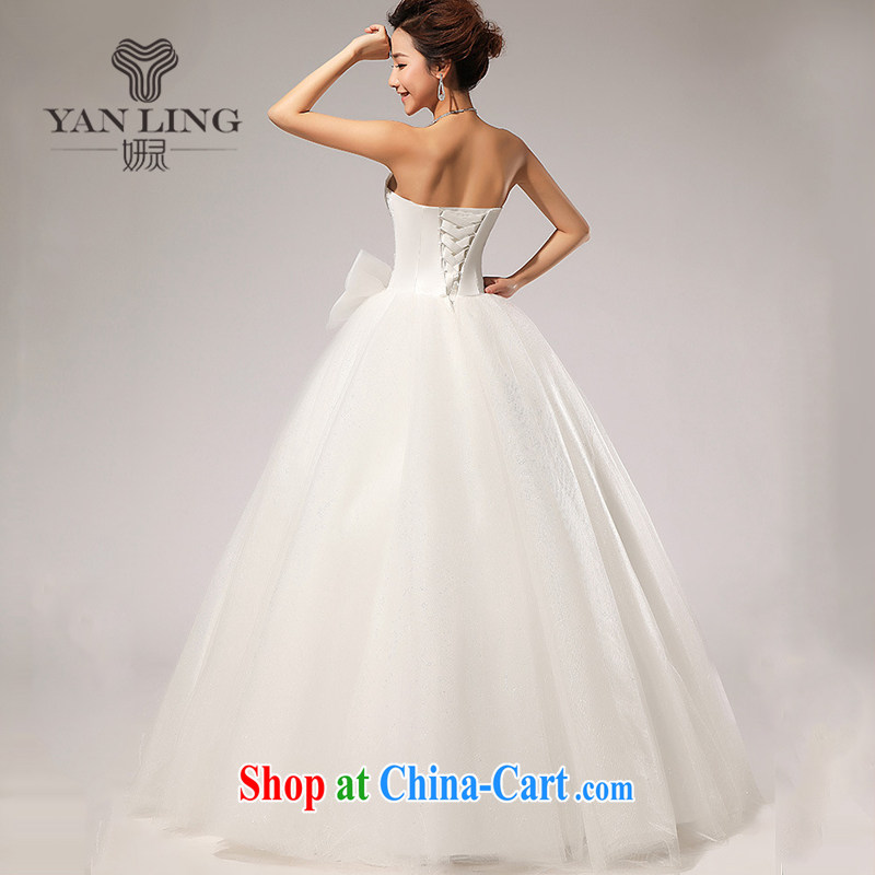 Her spirit 2015 new wedding verawang wedding erase chest Korean wedding dresses HS 59 white S, her spirit, and shopping on the Internet