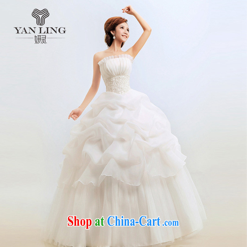 Her spirit Suzhou wedding Korean wedding dresses new 2014 erase chest Korean Princess graphics thin wedding bridal BK S