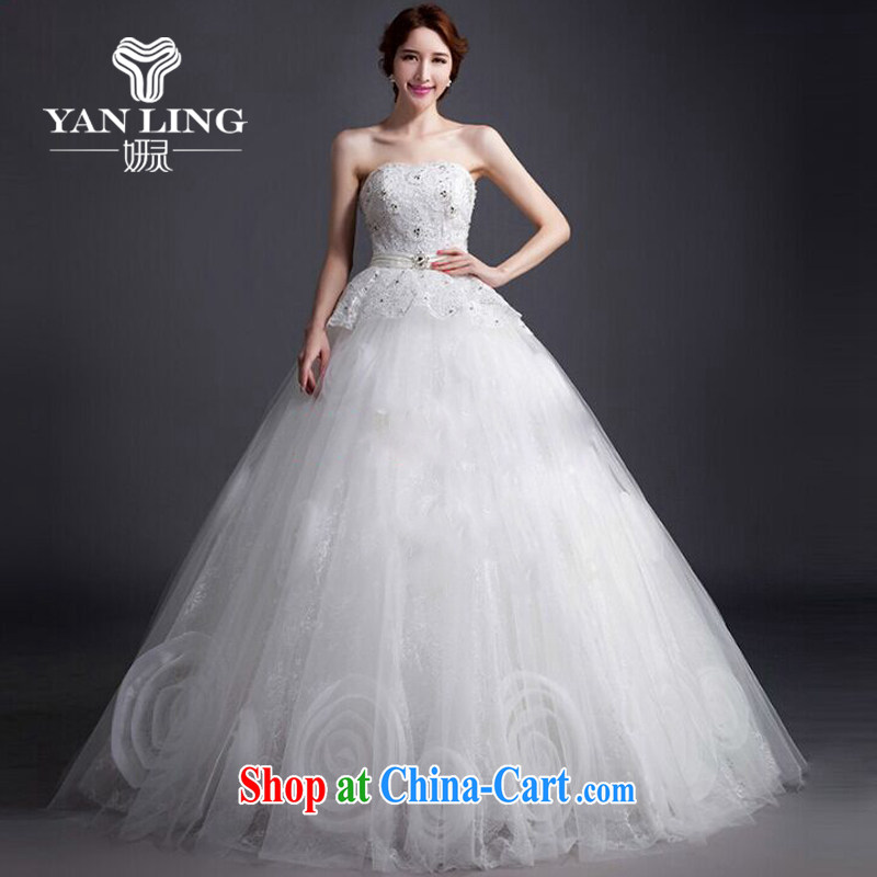 Her spirit 2015 new spring white wiped his chest to pregnant women wedding dresses and stylish wedding dresses the bridal wedding wedding tail wedding XL