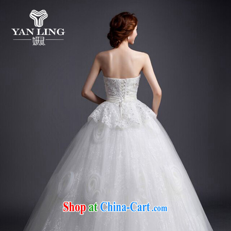 Her spirit 2015 new spring white wiped his chest to pregnant women wedding dresses and stylish wedding dresses the bridal wedding wedding tail wedding XL, her spirit, and shopping on the Internet