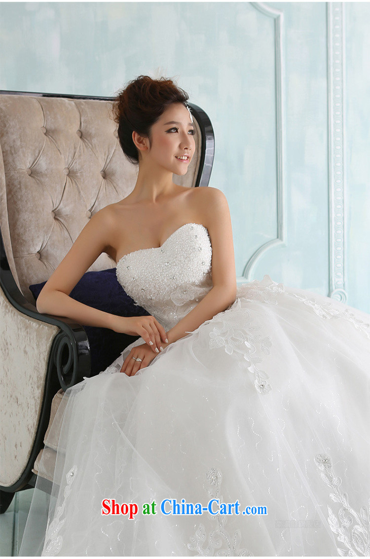 Her spirit 2015 new winter wedding dresses lace, erase chest strap Korean with wedding photo building theme clothing white XXL pictures, price, brand platters! Elections are good character, the national distribution, so why buy now enjoy more preferential! Health