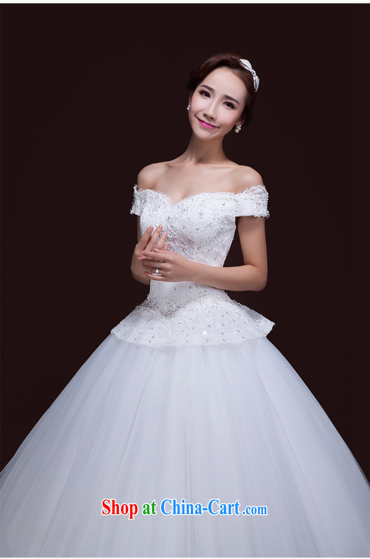 Her spirit 2015 autumn and winter new wedding dresses bridal lace Korean word erase shoulder chest beauty with wedding XXL pictures, price, brand platters! Elections are good character, the national distribution, so why buy now enjoy more preferential! Health