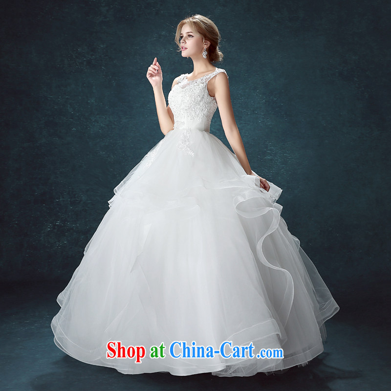 Connie focus the Code Red wedding dresses white shoulders with, summer 2015 new Korean-style graphics thin bridal shaggy skirts women 0022 white tailored final 7 days, Kou Ni (JIAONI), online shopping