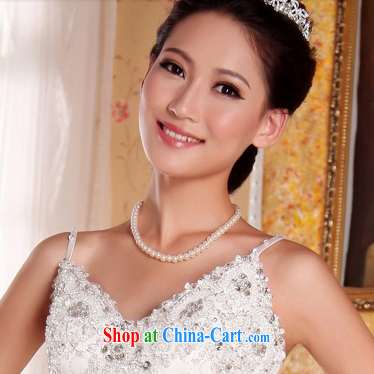 Pure bamboo yarn love wedding accessories pearl necklace wedding dresses dresses accessories bridal bridesmaid jewelry white pictures, price, brand platters! Elections are good character, the national distribution, so why buy now enjoy more preferential! Health