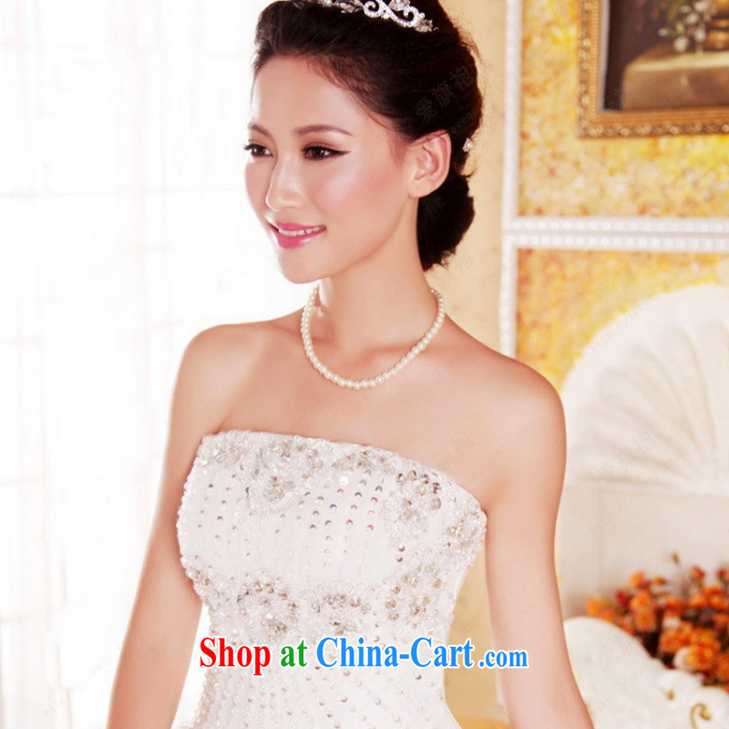 Pure bamboo yarn love wedding accessories pearl necklace wedding dresses dresses accessories bridal bridesmaid jewelry white, pure bamboo love yarn, shopping on the Internet