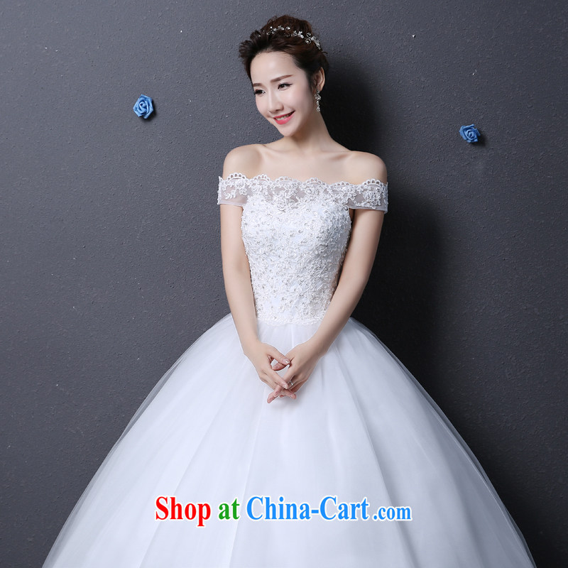 The color is still her Korean-style New 2015 summer stylish Korean version field shoulder bag shoulder bridal with strap beauty video thin wedding dresses 0.8 M tail lace lace, M, the color is Windsor, shopping on the Internet