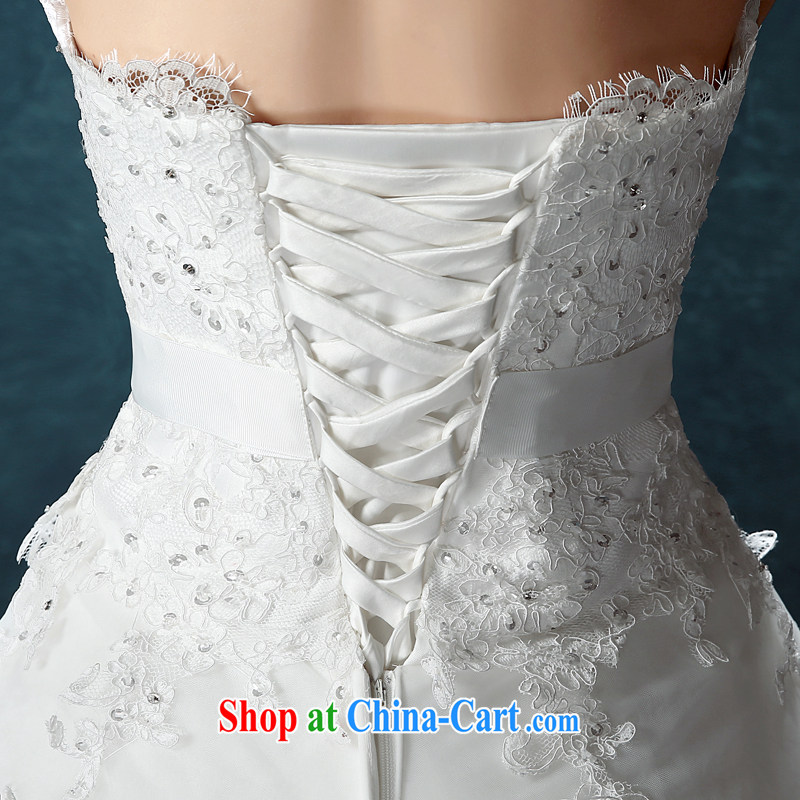 Kou Connie bridal wedding dresses 2015 summer new, wipe off his chest in the Code strap beauty wedding upscale wedding white tailored final 7 days, Kou Ni (JIAONI), and, on-line shopping