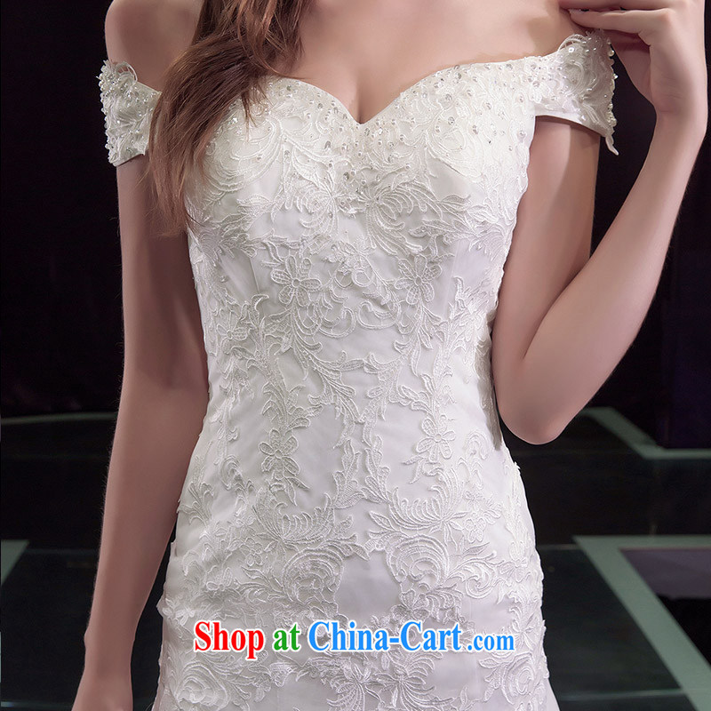 The bride's wedding dresses new 2015 tail wedding a shoulder at Merlion wedding 2588 tailored plus 20 per cent, of the bride, online shopping