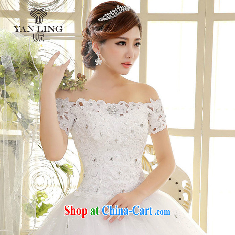 Her spirit 2015 wedding dresses new ornaments, new tie-in with a shoulder shaggy dress Princess bride wedding HS L 598, her spirit, and shopping on the Internet