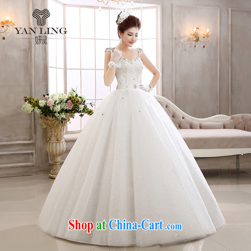 Her spirit 2015 new lace flash drill shoulder strap with skirts Princess bride wedding wedding dresses HS L 592, her spirit, and, on-line shopping