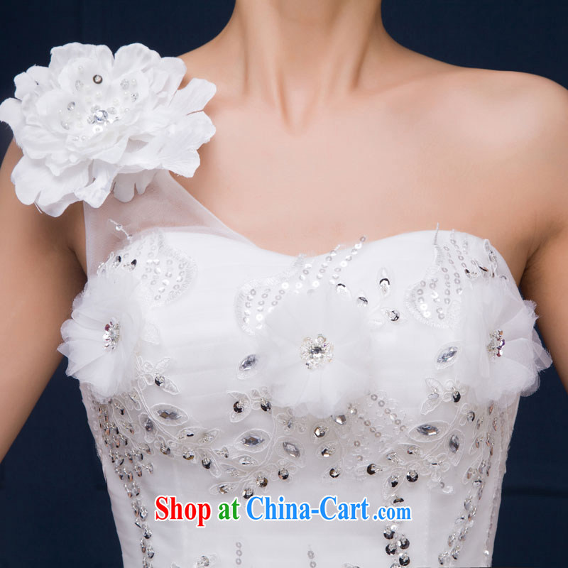 The china yarn 2015 new marriages wedding dresses dress short stylish small dress spring and summer female white XXL and china yarn, shopping on the Internet