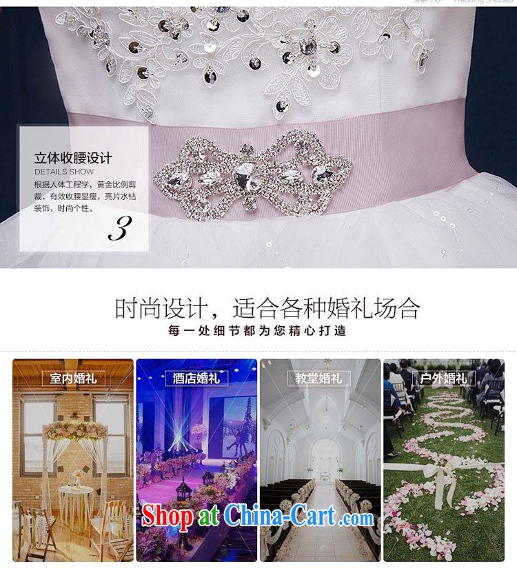 The china yarn 2015 new marriages wedding dresses dress short white field shoulder stylish evening dress Spring Summer girls white XXL pictures, price, brand platters! Elections are good character, the national distribution, so why buy now enjoy more preferential! Health