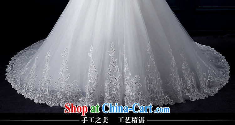 wedding dresses 2015 new summer sweet bare chest wedding fashion the tail wedding bridal wedding lace strap wedding Korean parquet drill wedding hand sewing white tail L pictures, price, brand platters! Elections are good character, the national distribution, so why buy now enjoy more preferential! Health