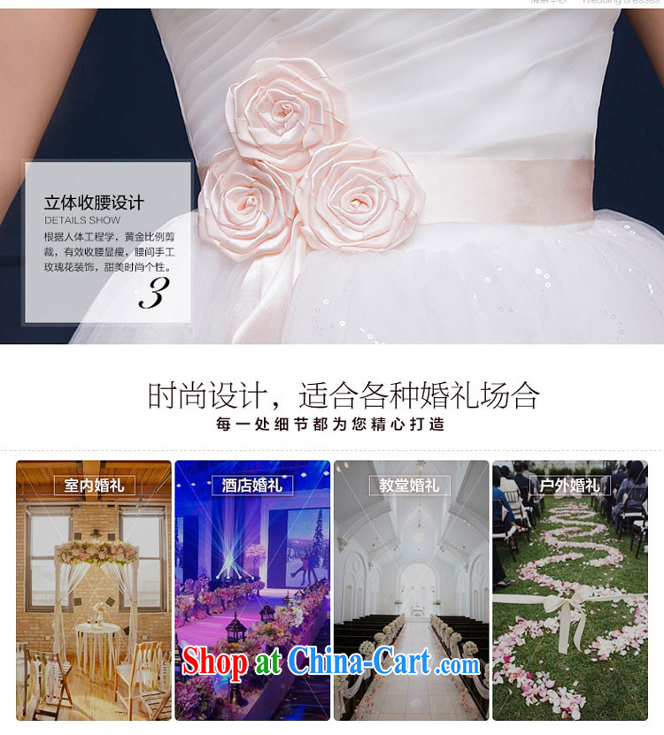 The china yarn 2015 new marriage, short wedding Korean sweet Mary Magdalene chest manually take video thin strap dress small spring and summer female white XXL pictures, price, brand platters! Elections are good character, the national distribution, so why buy now enjoy more preferential! Health