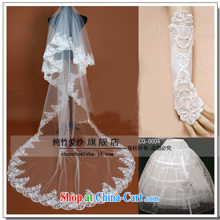 Pure bamboo yarn love wedding accessories, and yarn gloves stays a 3-Piece offer combination 3M head yarn, combination Kit white pictures, price, brand platters! Elections are good character, the national distribution, so why buy now enjoy more preferential! Health