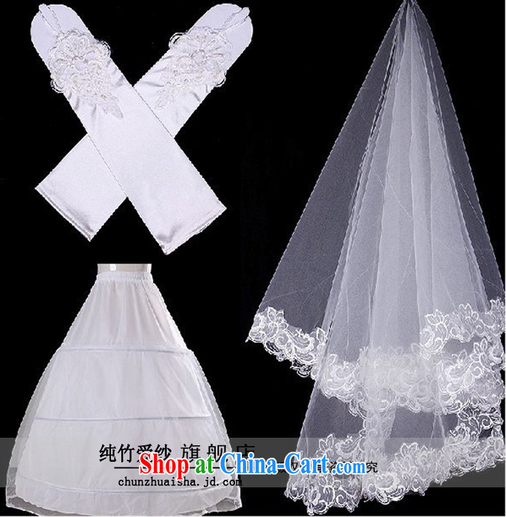 Pure bamboo love yarn wedding 3-Piece white lace and yarn gloves stays firm value offer combination Kit white pictures, price, brand platters! Elections are good character, the national distribution, so why buy now enjoy more preferential! Health
