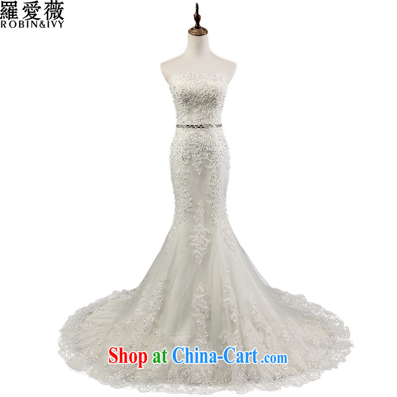 Love, Ms Audrey EU Yuet-mee, RobinIvy_, Japan, and the ROK wedding dresses 2015 spring and summer new erase chest crowsfoot diamond tail marriages H 14,713 white XL
