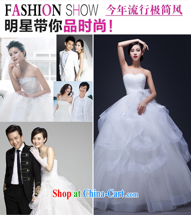 Snow Lotus wedding summer new bride's wedding dresses wiped his chest to cultivating graphics thin Korean simple lace wedding beauty shaggy dress wedding white XXL pictures, price, brand platters! Elections are good character, the national distribution, so why buy now enjoy more preferential! Health