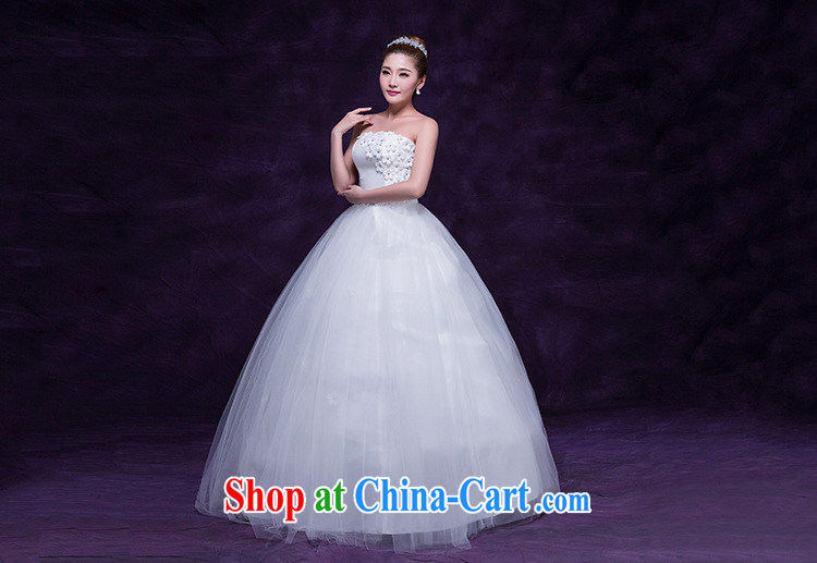 Optimize Video white yarn marriages wedding dresses wiped his chest to the waist graphics thin flowers wedding simple DM 5103 white L pictures, price, brand platters! Elections are good character, the national distribution, so why buy now enjoy more preferential! Health