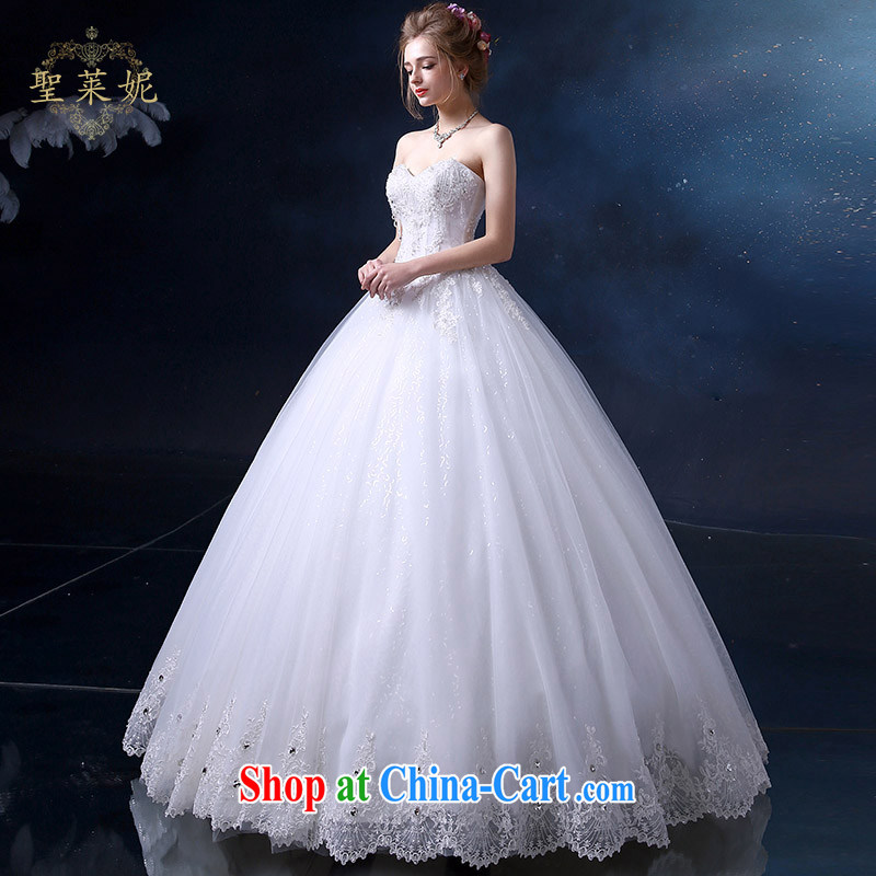 Holy, Connie wedding dresses 2015 summer with wedding new continental erase chest strap the Code women married Princess dress sleeveless bridal gown white M, holy, Connie (Sheng lai Ni), and, on-line shopping