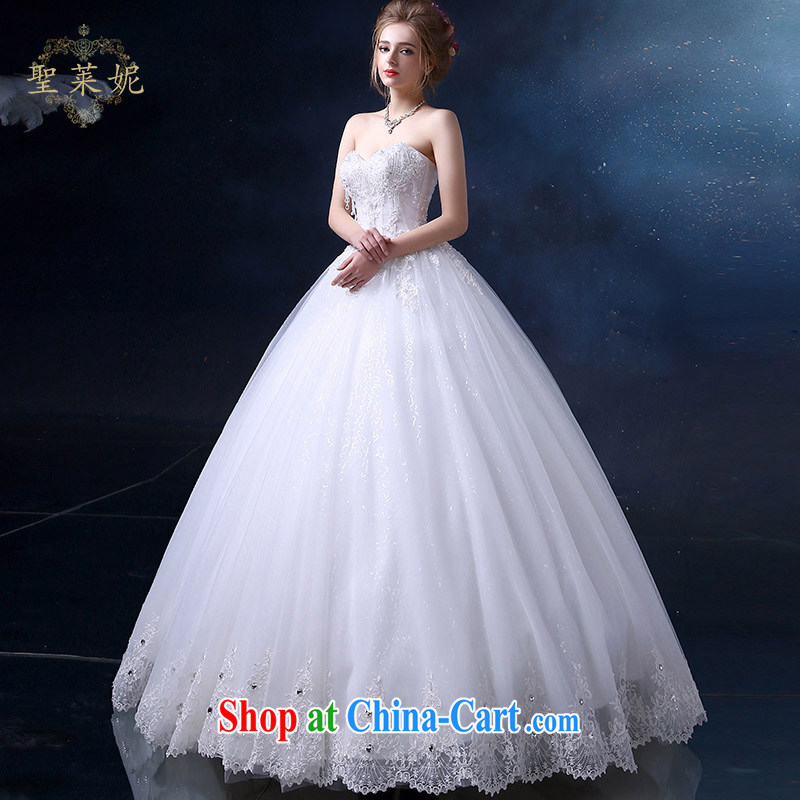 Holy, Connie wedding dresses 2015 summer with wedding new continental erase chest strap the Code women married Princess dress sleeveless bridal gown white M, holy, Connie (Sheng lai Ni), and, on-line shopping