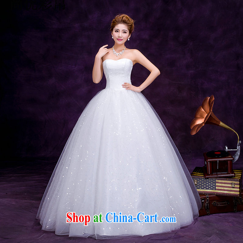It is also optimized condolence new lace tip wiped his chest graphics thin-waist with bridal wedding dresses DM 4101 white XL, optimize color swords into plowshares, and shopping on the Internet