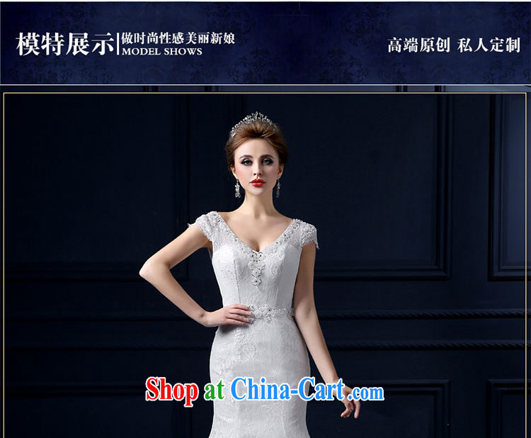 Yarn edge 100, wedding dresses 2015 new spring and summer field shoulder crowsfoot wedding Korean lace trailing wedding beauty graphics thin sweet tie-off his chest, wedding white tailor advanced custom pictures, price, brand platters! Elections are good character, the national distribution, so why buy now enjoy more preferential! Health