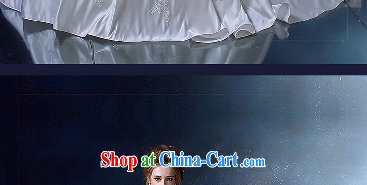 Holy, Connie wedding dresses 2015 summer white satin, double-shoulder wedding dresses continental A Field skirt marriages, trailing white S pictures, price, brand platters! Elections are good character, the national distribution, so why buy now enjoy more preferential! Health