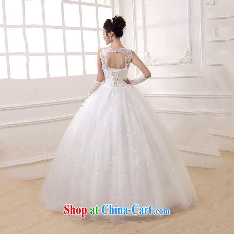 It is also optimized their wedding dresses 2015 new Korean fashion bridal Wedding Video thin Openwork with cultivating a strap, DM 4102 white XL, optimize color swords into plowshares, and shopping on the Internet