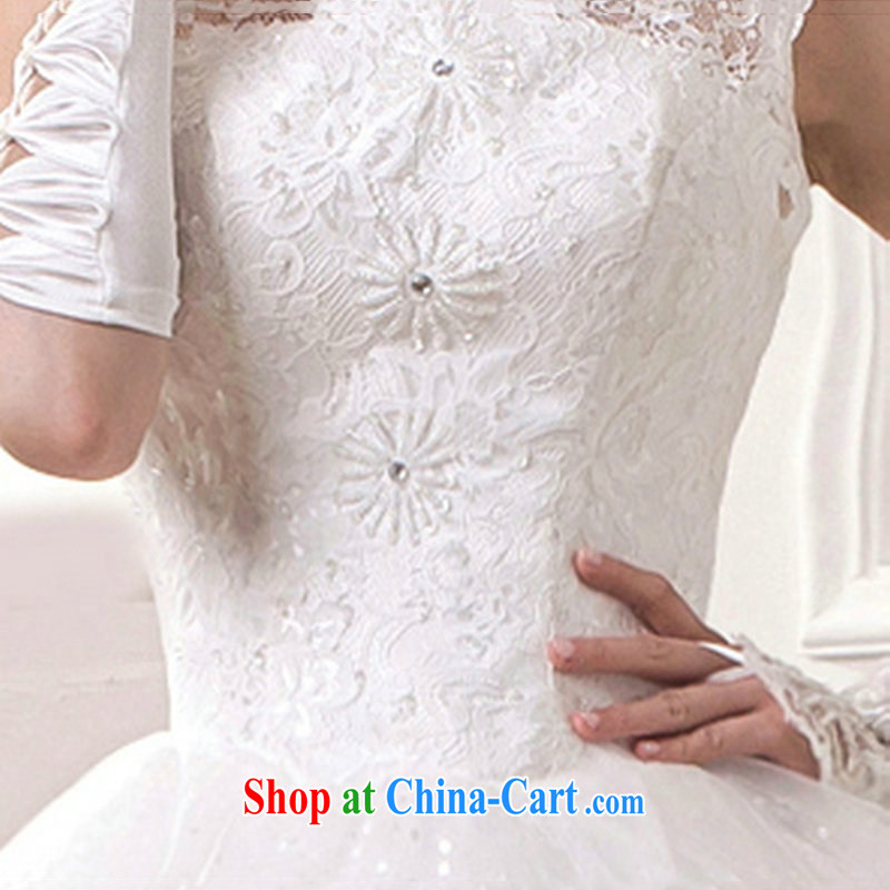 It is also optimized their wedding dresses 2015 new Korean fashion bridal Wedding Video thin Openwork with cultivating a strap, DM 4102 white XL, optimize color swords into plowshares, and shopping on the Internet