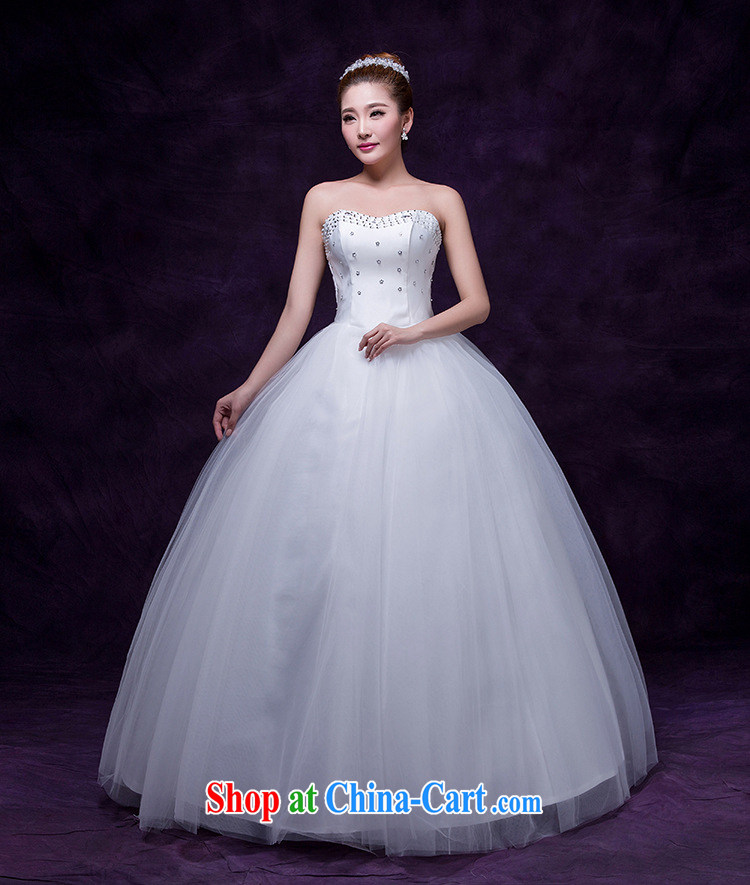 There are optimized color Kingfisher 2015 new erase chest white yarn marriages with the waist graphics thin wedding dresses simple and sweet Princess DM 4105 white are code pictures, price, brand platters! Elections are good character, the national distribution, so why buy now enjoy more preferential! Health